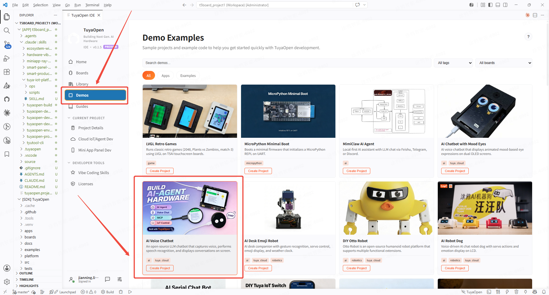 Examples gallery โ AI voice chatbot